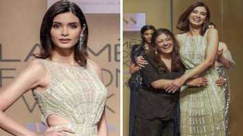 Diana Penty makes jaws drop in an embellished sequin dress as she walks the ramp at The FDCI x Lakmé Fashion Week for designer Pallavi Mohan