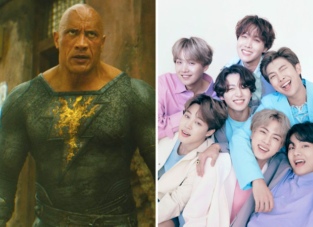 Dwayne Johnson says BTS may have a shot at beating DCEU superhero Black Adam Dwayne Johnson says BTS may have a shot at beating DCEU superhero Black Adam