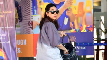 Gauri Khan snapped with kids and Karisma Kapoor at Taekwondo school