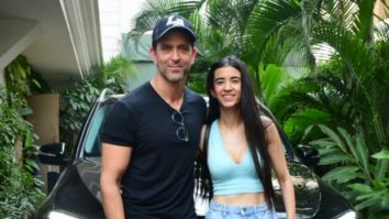 Hrithik Roshan and Saba Azad spotted in Juhu with actor’s car worth over Rs. 85 lakhs