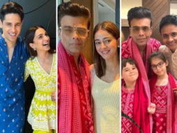 Sidharth Malhotra, Kiara Advani, Janhvi Kapoor, Ananya Panday, Shanaya Kapoor attend Karan Johar’s Diwali puja, see photos