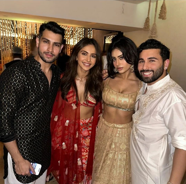 INSIDE PHOTOS: Suhana Khan, Aryan Khan, Nysa Devgn enjoy the festive season at Bhumi Pednekar’s Diwali bash 