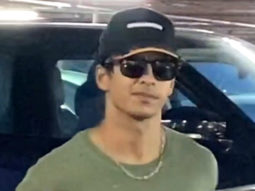 Ishaan Khatter clicked at the airport in comfy casuals