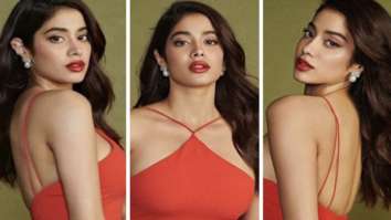 Janhvi Kapoor paints the town red in sizzling hot red body-con dress for Mili promotions