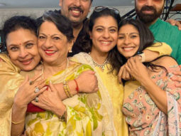 Kajol, sister Tanisha Mukerji, mother Tanuja celebrate Bhai Dooj, see photos