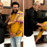 Kantara director Rishab Shetty touches Rajinikanth’s feet after receiving praises: ‘We are always grateful for your appreciation’
