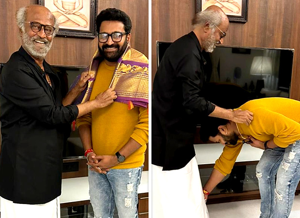Kantara director Rishab Shetty touches Rajinikanth’s feet after receiving praises: ‘We are always grateful for your appreciation’