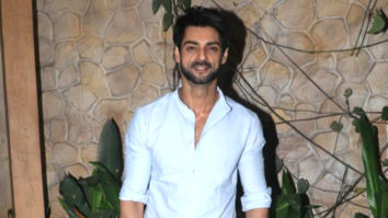 Karan Wahi and Stebin Ben smile as they pose for paps