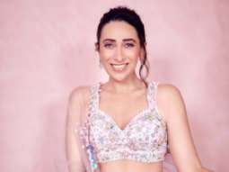 Karisma Kapoor’s dusty rose pink lehenga by Lashkara is sure to stand out at any event