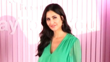 Katrina Kaif arrives for Nykaa event in a beautiful green outfit
