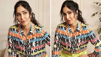 Katrina Kaif rocks quirky vibrant top and neon-coloured pants For Phone Bhoot promotions