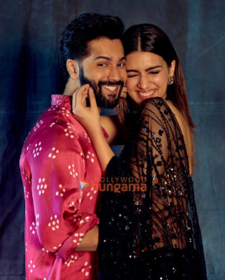 Celeb Photos Of Varun Dhawan and Kriti Sanon