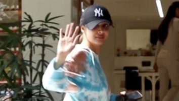 Malaika Arora gets snapped in the city sporting a tie dye hoodie