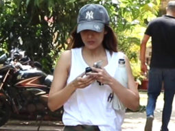 Malaika Arora snapped post workout session