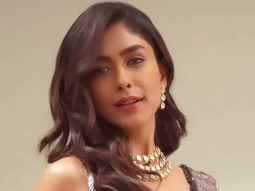 Mrunal Thakur looks stunning in glittering pink lehenga