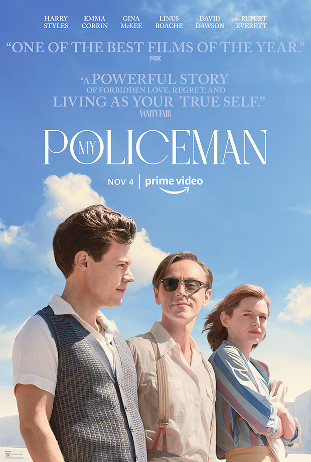 My Policeman unveils new poster featuring Harry Styles, Emma Corrin, and David Dawson ahead of BFI London Film Festival My Policeman unveils new poster featuring Harry Styles, Emma Corrin, and David Dawson ahead of BFI London Film Festival
