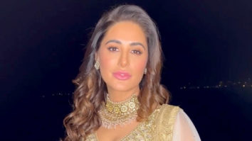 Nargis Fakhri looks graceful in white lehenga