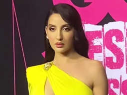 Nora Fatehi flaunts her perfect curves in yellow outfit