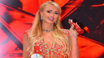 Paris Hilton dons an ethnic outfit for the launch event; poses for paparazzi as she leaves Mumbai