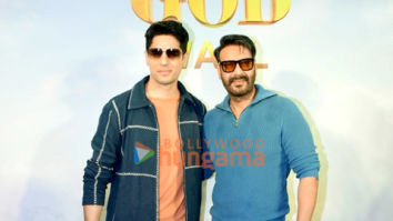 Photos: Ajay Devgn, Sidharth Malhotra and Indra Kumar attend the launch of the Thank God trailer