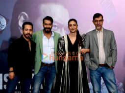 Photos: Ajay Devgn, Tabu, Shriya Saran and others attend the trailer launch of Drishyam 2