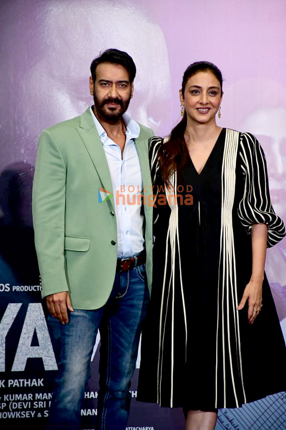 photos ajay devgn tabu shriya saran and others attend the trailer launch of drishyam 2 3