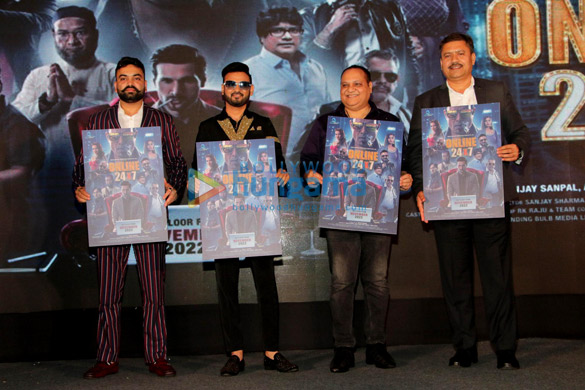 photos anil sharma kapil sharma poonam pandey prasahnt virendra sharma and others grace the poster launch of online 24x7 3