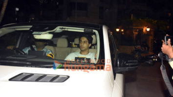 Photos: Aryan Khan spotted at Karan Johar’s house