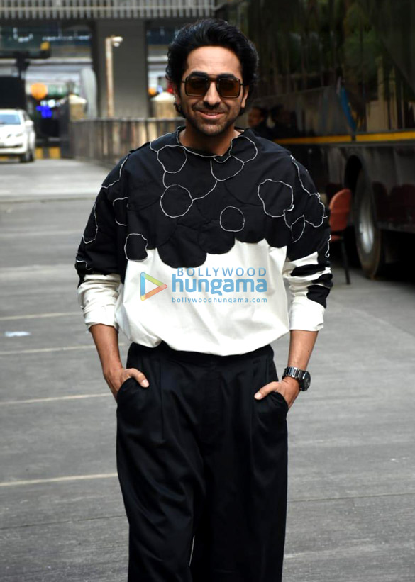 photos ayushmann khurrana snapped during doctor g promotions 2