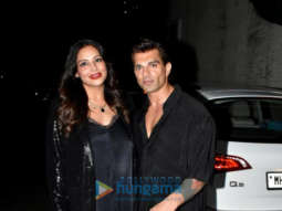 Photos: Bipasha Basu and Karan Singh Grover snapped at Opa restaurant in Worli