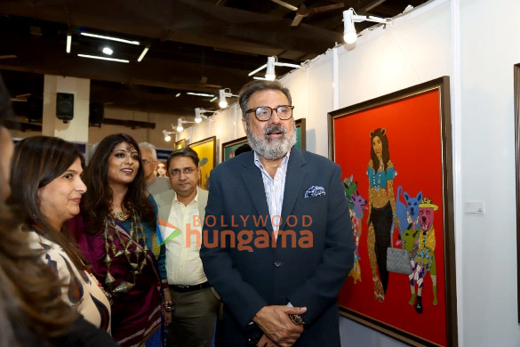 photos boman irani inaugurates mumbai art fair 2