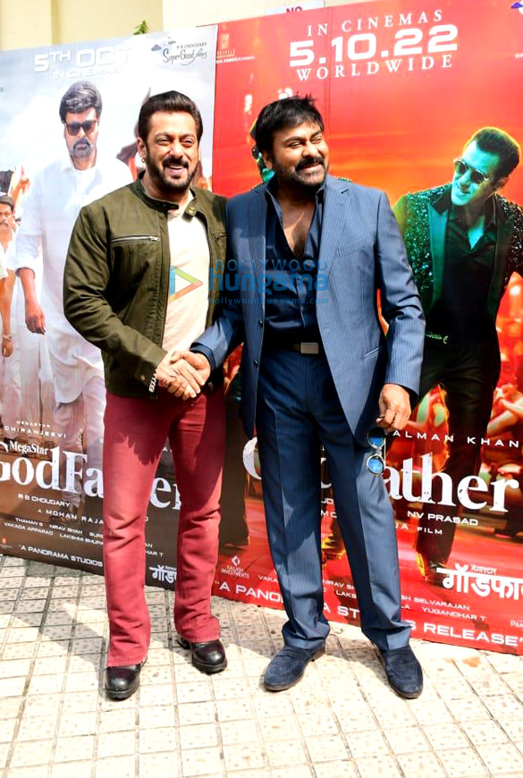 photos chiranjeevi and salman khan snapped at hindi trailer launch of godfather at pvr juhu2 2