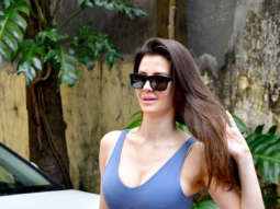 Photos: Giorgia Andriani spotted outside a pilates studio