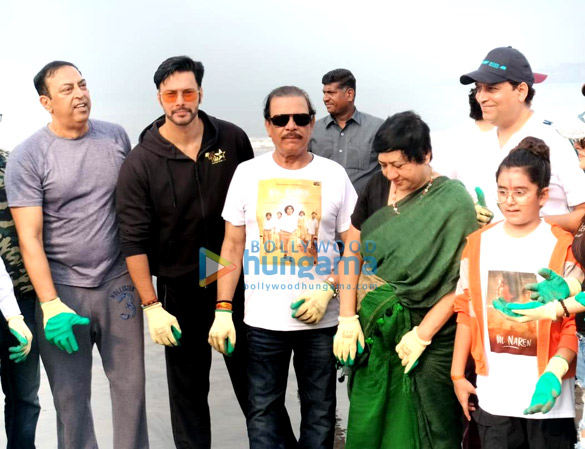 photos jacqueline fernandez rajniesh duggal vindhu dara singh and others snapped at beach cleaning drive in versova 3