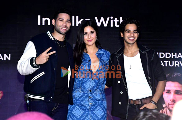 photos katrina kaif ishaan khatter and siddhant chaturvedi snapped during phone bhoot promotions at iit bombay 6