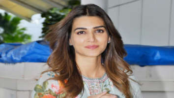 Photos: Kriti Sanon, Bhushan Kumar, Om Raut and others snapped at the Mumbai airport