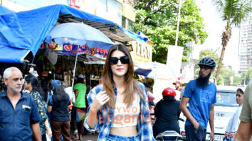 Photos: Kriti Sanon spotted outside the salon in Bandra