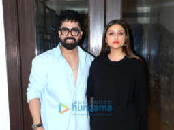 Photos: Parineeti Chopra and Harrdy Sandhu snapped promoting Code Name: Tiranga at Sun n Sand in Juhu