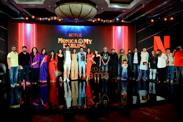 photos rajkummar rao huma qureshi radhika apte and others snapped at monica i my darling trailer launch at jw marriott in juhu 3