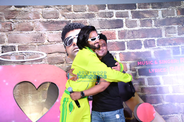 Photos: Ranveer Singh snapped at the launch of the song ‘O Pari’