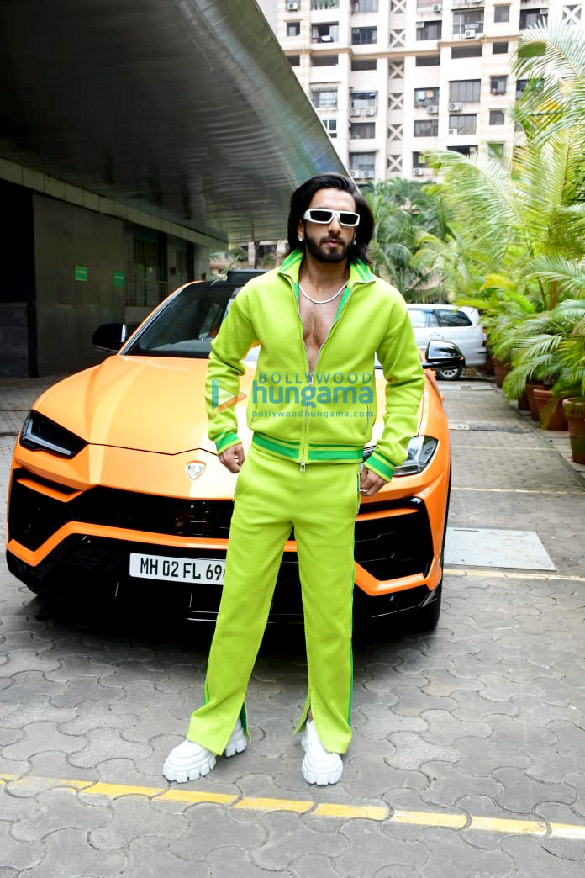 photos ranveer singh snapped at the launch of the song o pari 4