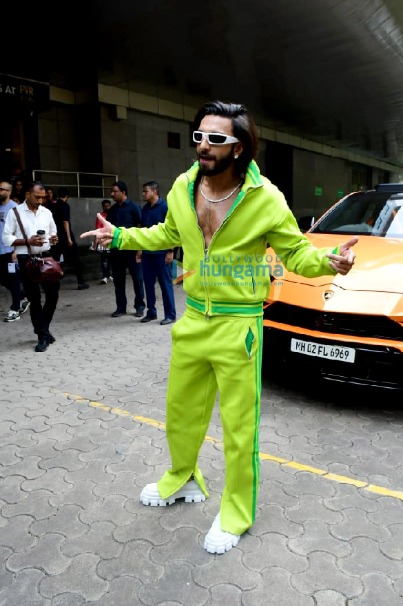 photos ranveer singh snapped at the launch of the song o pari 5