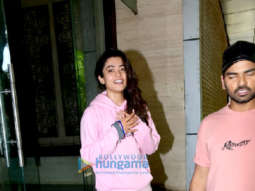 Photos: Rashmika Mandanna snapped post gym session in Juhu