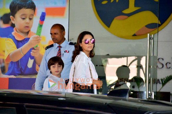photos saif ali khan kareena kapoor khan gauri khan and others spotted at kirans taekwondo training academy bkc 3