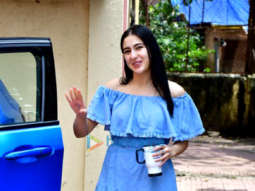 Photos: Sara Ali Khan spotted outside a pilates studio