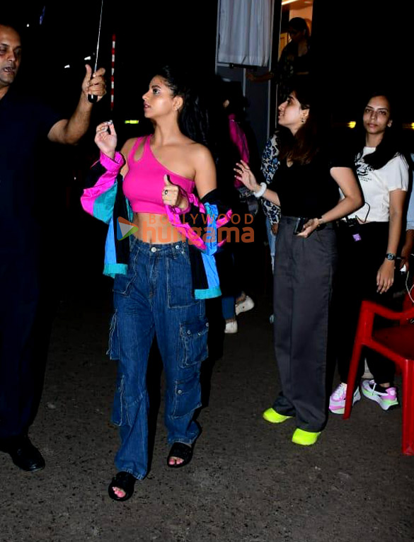 photos suhana khan and ananya birla snapped in filmcity 2