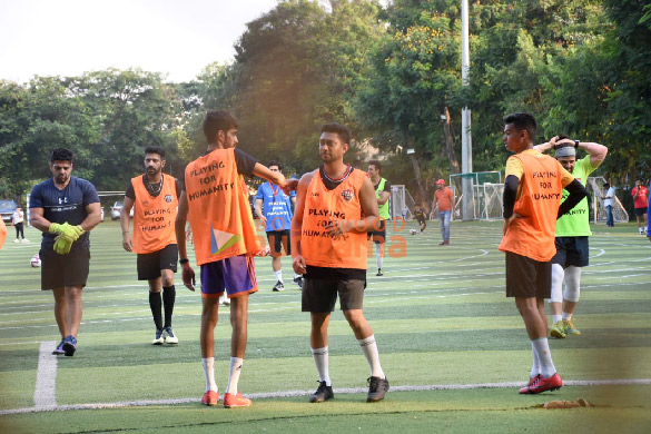 photos tiger shroff and zaid darbar snapped at an all star football match 2