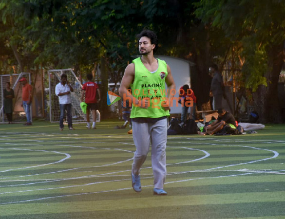 Photos: Tiger Shroff and Zaid Darbar snapped at an All-Star football match Photos: Tiger Shroff and Zaid Darbar snapped at an All-Star football match