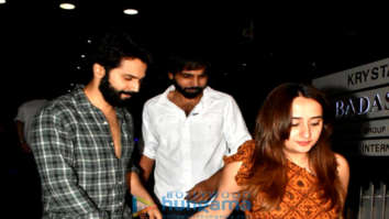 Photos: Varun Dhawan, Natasha Dalal and Dinesh Vijan spotted at Hakkasan in Bandra