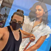 Ranveer Singh calls Deepika Padukone ‘my queen’; shares throwback photo from Cannes posing with her poster while shutting down separation rumours